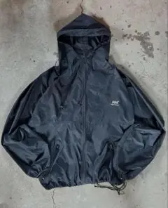 90s HELLY HANSEN ナイロンジャケット　ブラック　古着