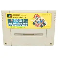 【SFC】 Nintendo スーパーマリオカートスーファミソフト 任天堂