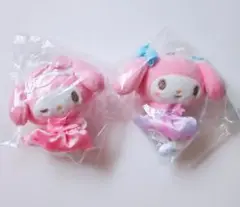 サンリオ マイスウィートピアノ　シークレットパペットマスコット マイメロ セット