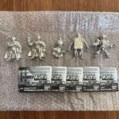 キン肉マン ダイキャストキンケシ11 銀　5種