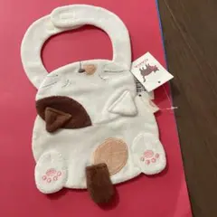 ヒコウセンカーラ猫さんデザイン ベビー用スタイ・よだれかけ
