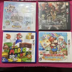 【人気ソフトあり！】任天堂3DSソフト4点セット！