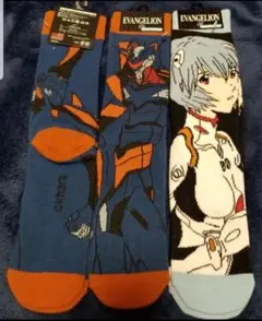 EVANGELION　エヴァンゲリオン　23-25cm　ソックス靴下　３足セット