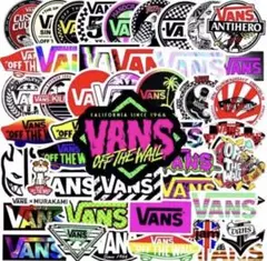 【50枚】VANS バンズ 防水 ステッカー シール スケーター ストリート