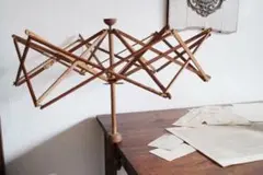 【希少ビンテージ】1950年代　ヨーロッパ木製かせくり機　 古道具 2025年最新】かせくり 木製の人気アイテム - メルカリ