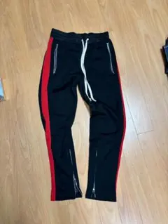ジャージ　ラインパンツ　ストリート