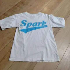 Sparkロゴ入りホワイトTシャツ