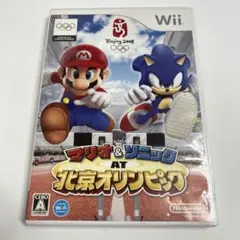 マリオ＆ソニック AT 北京オリンピック wiiゲームソフト