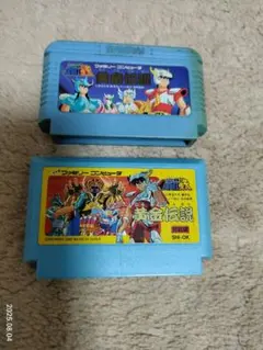 ファミコン 聖闘士星矢黄金伝説＆完結編 2本セット