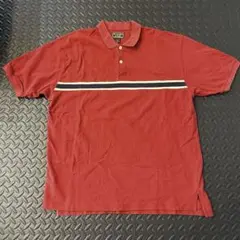 Abercrombie & Fitch レッド ポロシャツ XL アバクロ