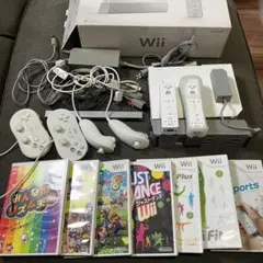 Nintendo Wii ソフト7本 リモコン他x2セット