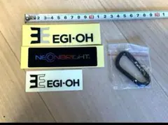 非売品　エギ王　カラビナ　ステッカー　セット