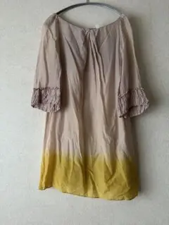 irone グラデーション チュニックワンピース