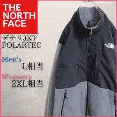 ノースフェイス デナリジャケット ポーラテックフリース 灰 USA規格M