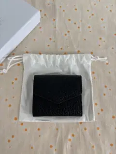 Maison Margiela 黒 レザー コインケース ミニ財布【箱付き】