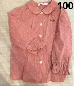 100 ファミリア　長袖シャツ