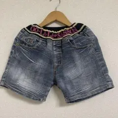OO-LA-LA SASSON デニムハーフパンツ 100cm