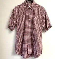 Stuart Kent 半袖チェックシャツ L