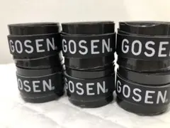 GOSEN グリップテープ 6個★迅速発送 黒色✳︎色変更可 ゴーセンマイバチ4