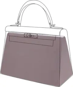 DGAZ バッグピロー バッグシェイパー 形崩れ防止 パープル Kelly28