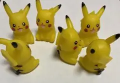 ポケモン指人形　ピカチュウ 7体セット