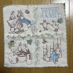 【値下げ】ピーターラビット　タオルハンカチ