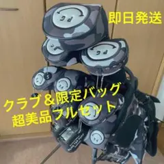 【超美品】パーリーゲイツゴルフバッグu0026本間ゴルフクラブフルセット③