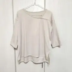 URBAN RESEARCH 五分袖 アシンメトリー トップス