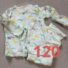 コンビミニ　パジャマ　長袖　長ズボン　綿100% ガーゼ生地