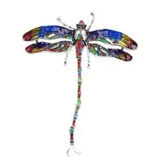カラフル トンボ ブローチ【新品】