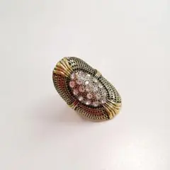 新品!ゴールド リング メンズ レディース ジルコニア 指輪 ジュエリー