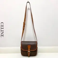 OLD CELINE オールド セリーヌ イタリア マカダム柄 ショルダーバッグ