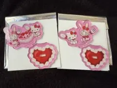 メゾピアノ ハローキティ アクスタ ベリエちゃん&キティちゃん 2種セット