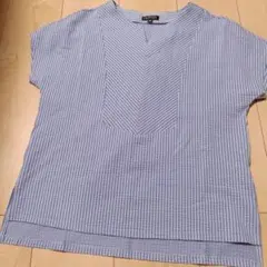 値下げ INDIVI サッカ素材カットソー 38