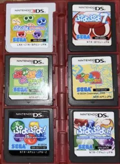 SEGA ぷよぷよ まとめ売り DS/3DSソフト