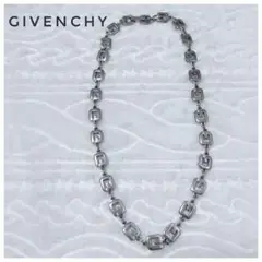 GIVENCHY ジバンシー ネックレス シルバー ロゴチェーン ロゴ