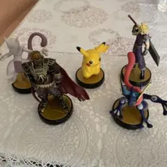 amiibo ガノンドロフ ピカチュウクラウド ゲッコウガ ミューツー スマブラ