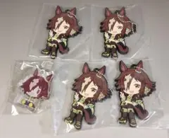 一番くじ ウマ娘 G賞H賞 アクリッツ ラバー ウオッカ 5点 セット