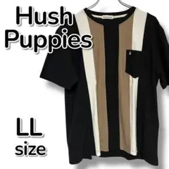 【美品】Hush Puppies ハッシュパピー カットソー 半袖 夏【LL】