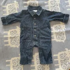 BABY Cat & Jack デニムロンパース NB