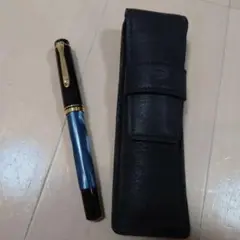 ペリカン 万年筆 マーブルグリーン