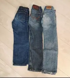 エドウイン　ユニクロ　ジーンズ3本セット