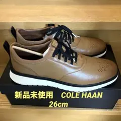 新品未使用　Cole Haan ゼログランド ブラウンスニーカー　26cm