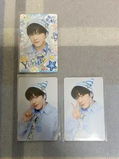 nct wish トレカ　ユウシ　3枚セット