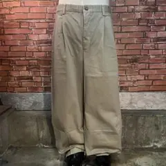 USA 古着 OLD NAVY チノパン バギー ワイドレグ シティボーイ