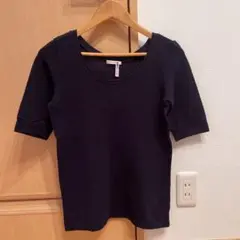 ドゥーズィエムクラス 5分丈トップス Tシャツ