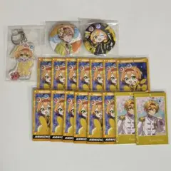ちょこらびかにちゃん缶バッチトレカアクキーまとめ売り