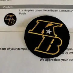 NBAファイナル　レブロン着用　KOBE 追悼パッチ コービーブライアント