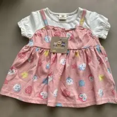 キャラクター柄ドレス風トップス 90アンパン