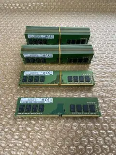 メモリー SAMSUNG 8GB 1Rx8 PC4-2666V 24枚 ジャンク